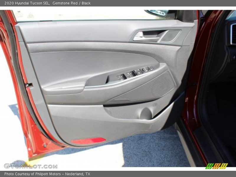 Gemstone Red / Black 2020 Hyundai Tucson SEL