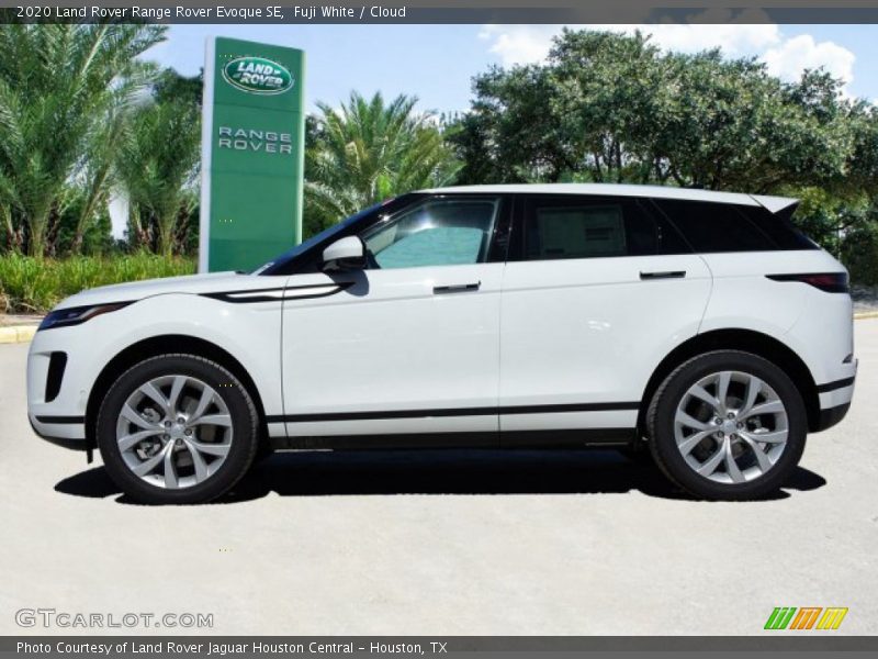Fuji White / Cloud 2020 Land Rover Range Rover Evoque SE