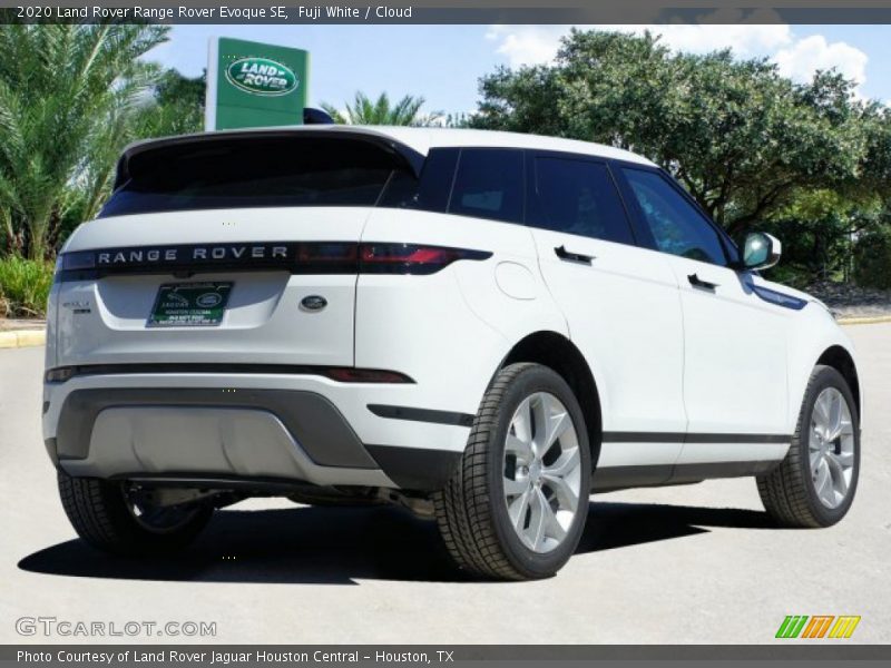Fuji White / Cloud 2020 Land Rover Range Rover Evoque SE