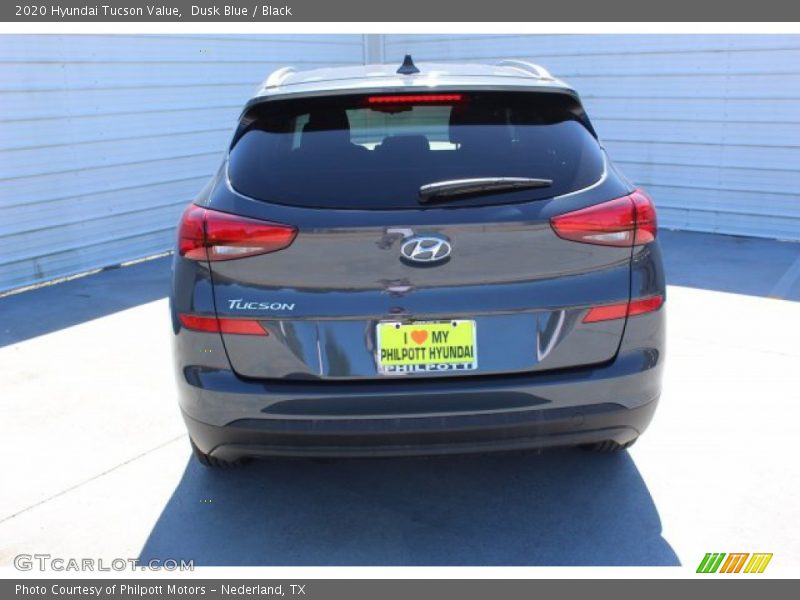 Dusk Blue / Black 2020 Hyundai Tucson Value
