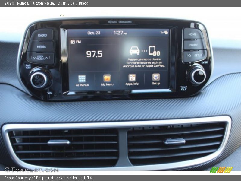 Dusk Blue / Black 2020 Hyundai Tucson Value