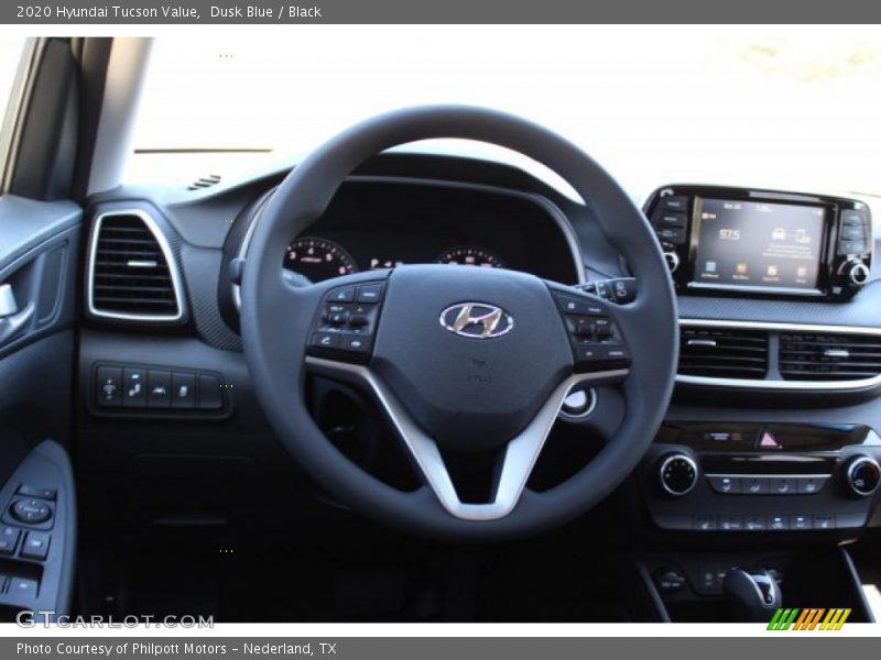Dusk Blue / Black 2020 Hyundai Tucson Value