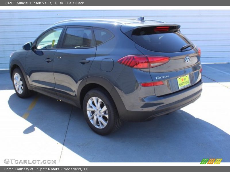 Dusk Blue / Black 2020 Hyundai Tucson Value