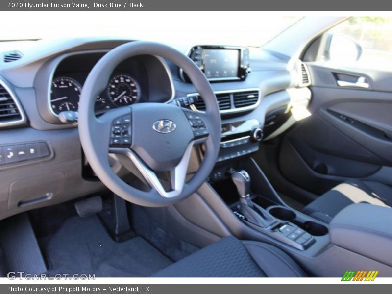 Dusk Blue / Black 2020 Hyundai Tucson Value
