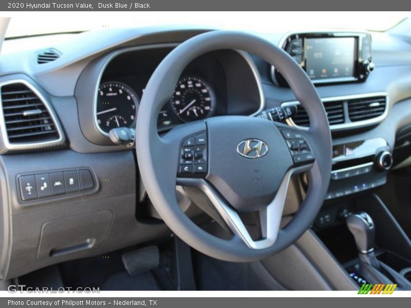 Dusk Blue / Black 2020 Hyundai Tucson Value