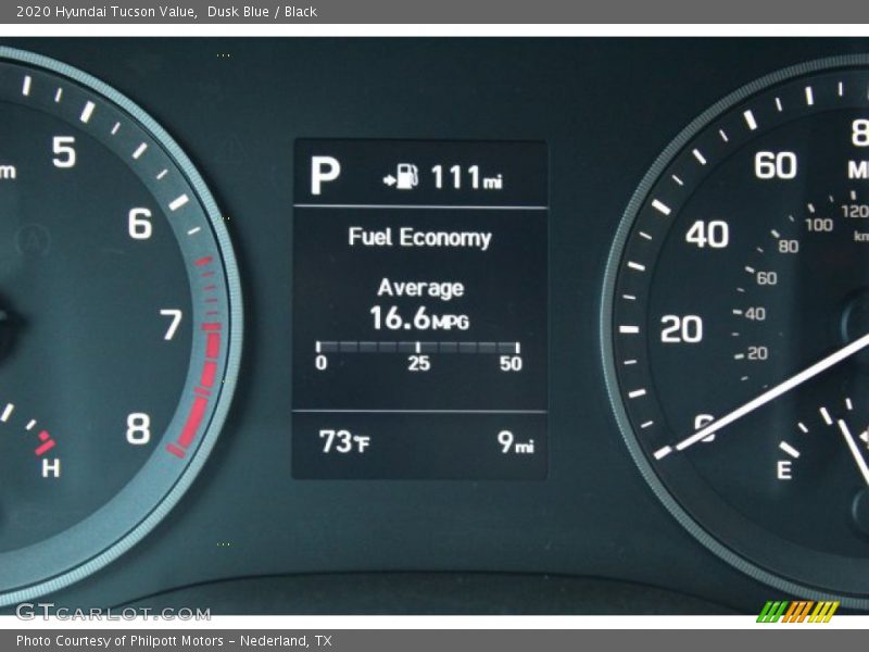 Dusk Blue / Black 2020 Hyundai Tucson Value
