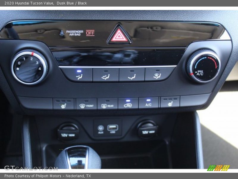 Dusk Blue / Black 2020 Hyundai Tucson Value