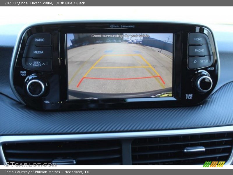 Dusk Blue / Black 2020 Hyundai Tucson Value