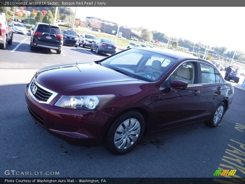 Basque Red Pearl / Ivory 2010 Honda Accord LX Sedan