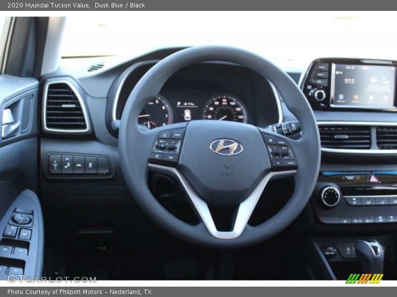 Dusk Blue / Black 2020 Hyundai Tucson Value