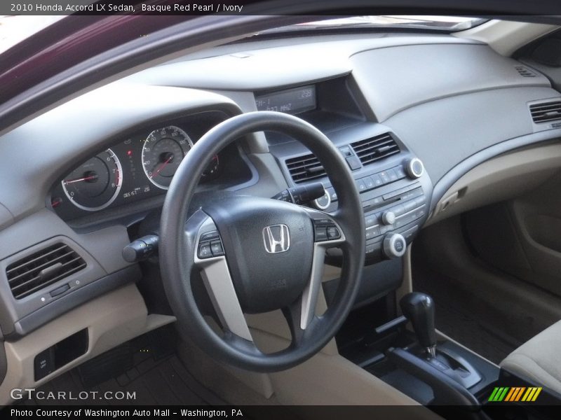 Basque Red Pearl / Ivory 2010 Honda Accord LX Sedan