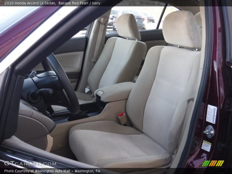 Basque Red Pearl / Ivory 2010 Honda Accord LX Sedan