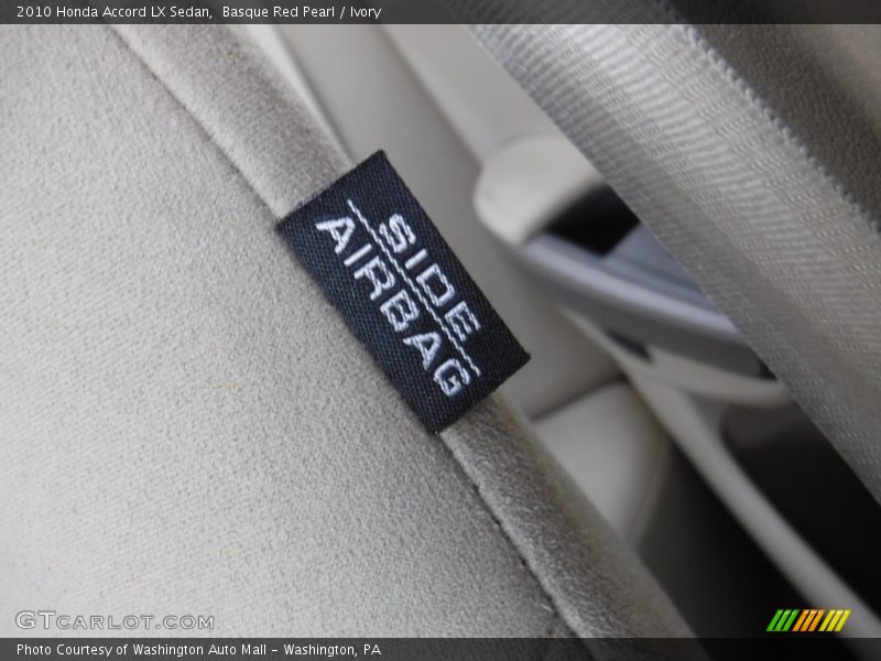 Basque Red Pearl / Ivory 2010 Honda Accord LX Sedan
