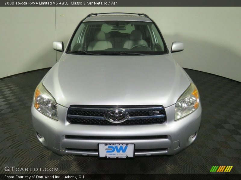 Classic Silver Metallic / Ash 2008 Toyota RAV4 Limited V6 4WD