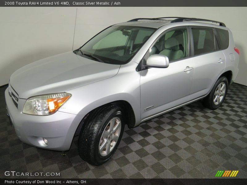 Classic Silver Metallic / Ash 2008 Toyota RAV4 Limited V6 4WD