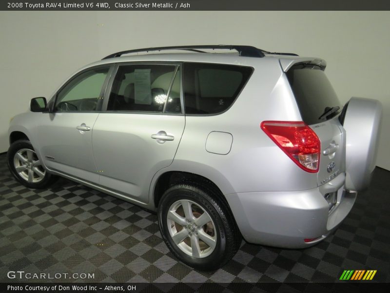 Classic Silver Metallic / Ash 2008 Toyota RAV4 Limited V6 4WD