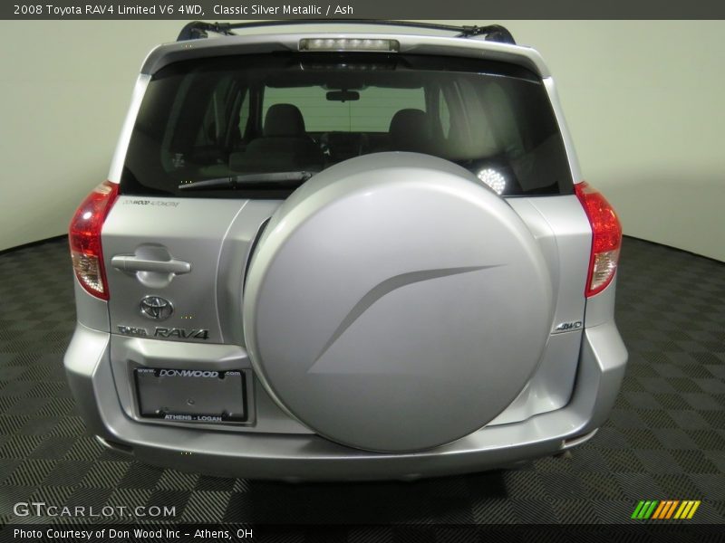 Classic Silver Metallic / Ash 2008 Toyota RAV4 Limited V6 4WD