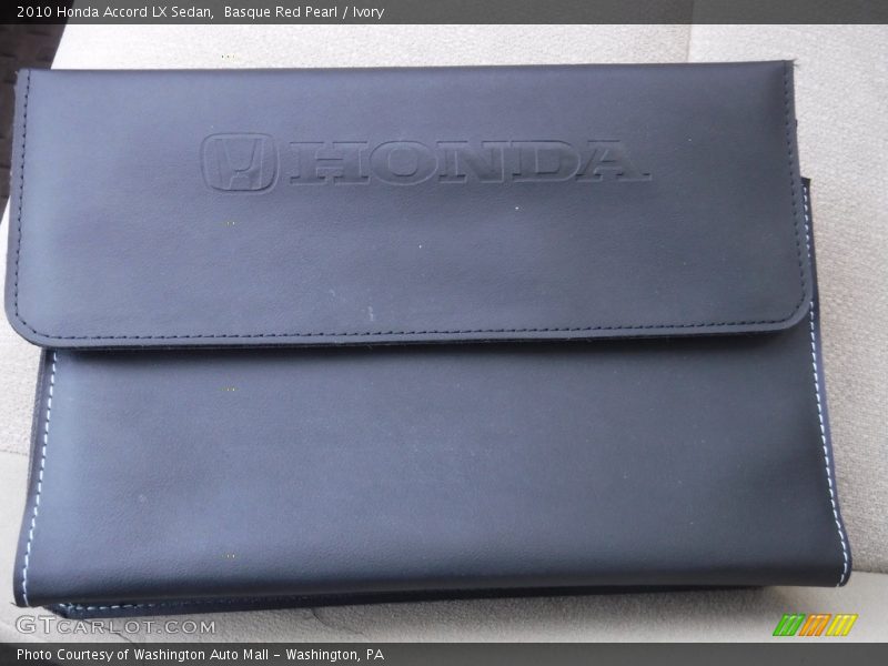 Basque Red Pearl / Ivory 2010 Honda Accord LX Sedan