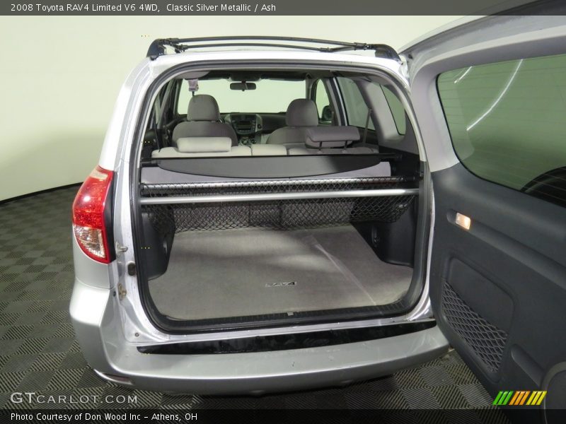 Classic Silver Metallic / Ash 2008 Toyota RAV4 Limited V6 4WD
