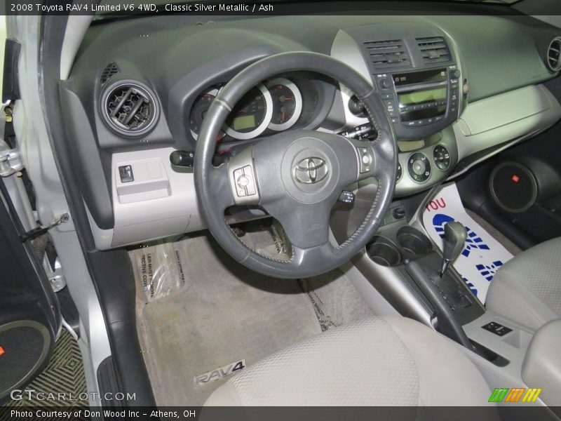 Classic Silver Metallic / Ash 2008 Toyota RAV4 Limited V6 4WD