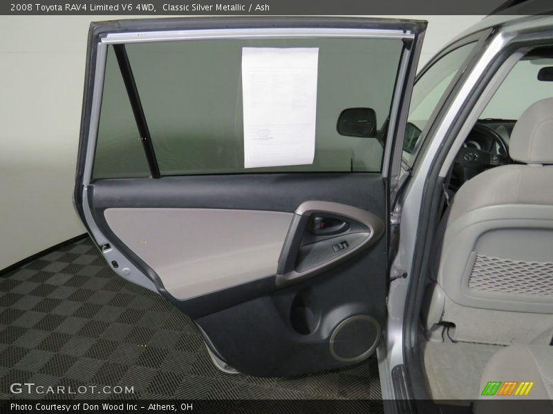 Classic Silver Metallic / Ash 2008 Toyota RAV4 Limited V6 4WD