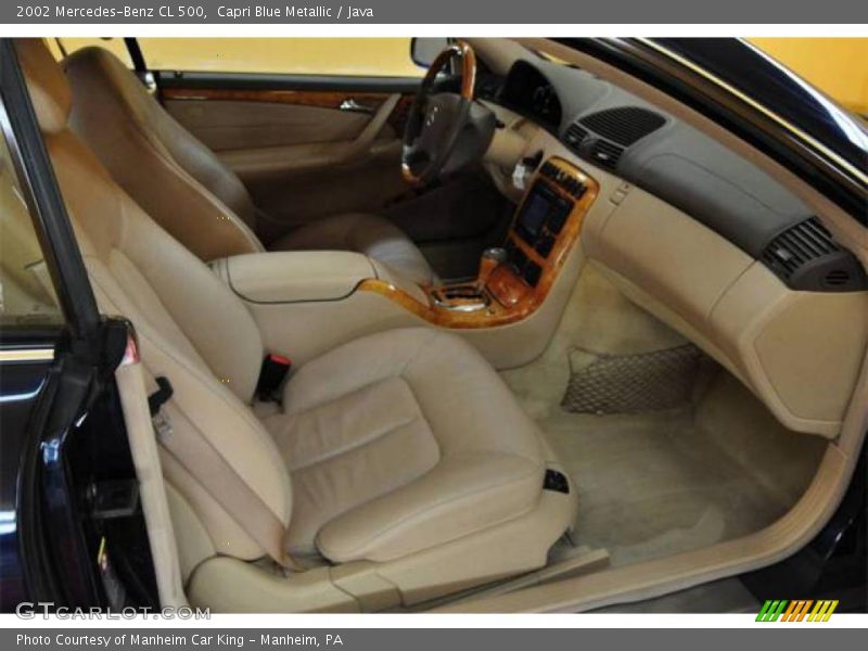Capri Blue Metallic / Java 2002 Mercedes-Benz CL 500