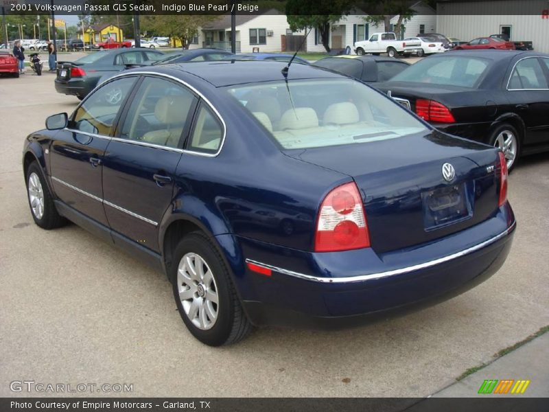 Indigo Blue Pearl / Beige 2001 Volkswagen Passat GLS Sedan