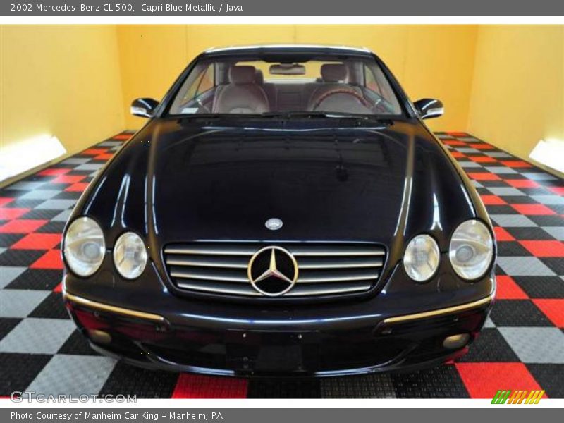 Capri Blue Metallic / Java 2002 Mercedes-Benz CL 500