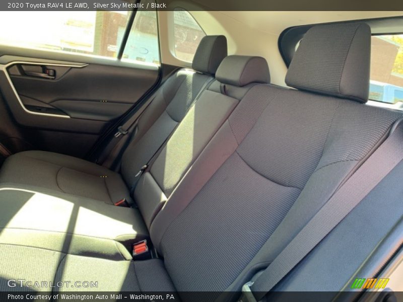 Rear Seat of 2020 RAV4 LE AWD