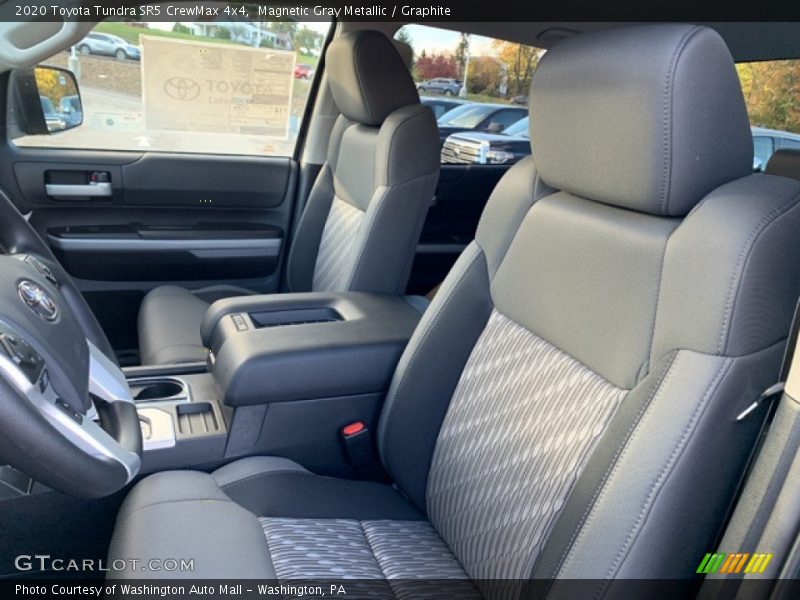 Front Seat of 2020 Tundra SR5 CrewMax 4x4