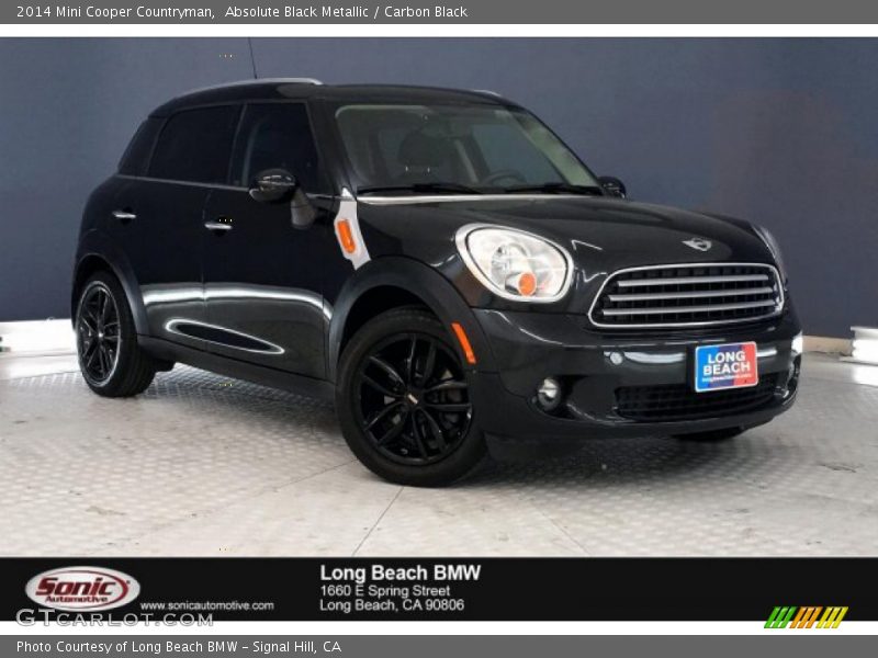 Absolute Black Metallic / Carbon Black 2014 Mini Cooper Countryman