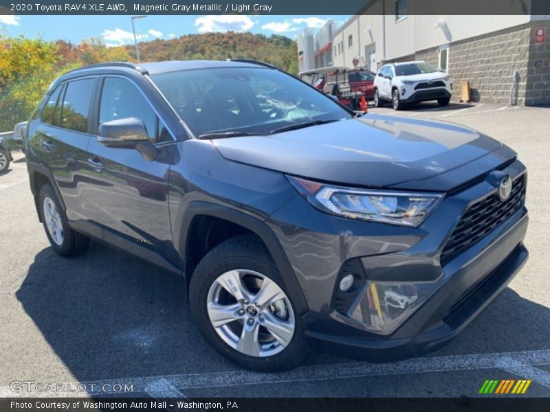 Magnetic Gray Metallic / Light Gray 2020 Toyota RAV4 XLE AWD