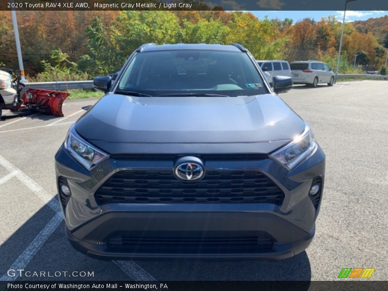 Magnetic Gray Metallic / Light Gray 2020 Toyota RAV4 XLE AWD