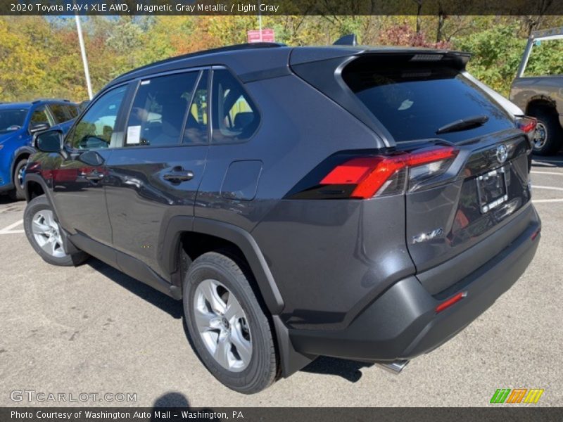 Magnetic Gray Metallic / Light Gray 2020 Toyota RAV4 XLE AWD