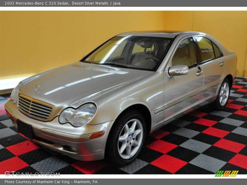 Desert Silver Metallic / Java 2003 Mercedes-Benz C 320 Sedan