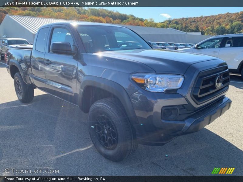 Magnetic Gray Metallic / Cement 2020 Toyota Tacoma SX Double Cab 4x4