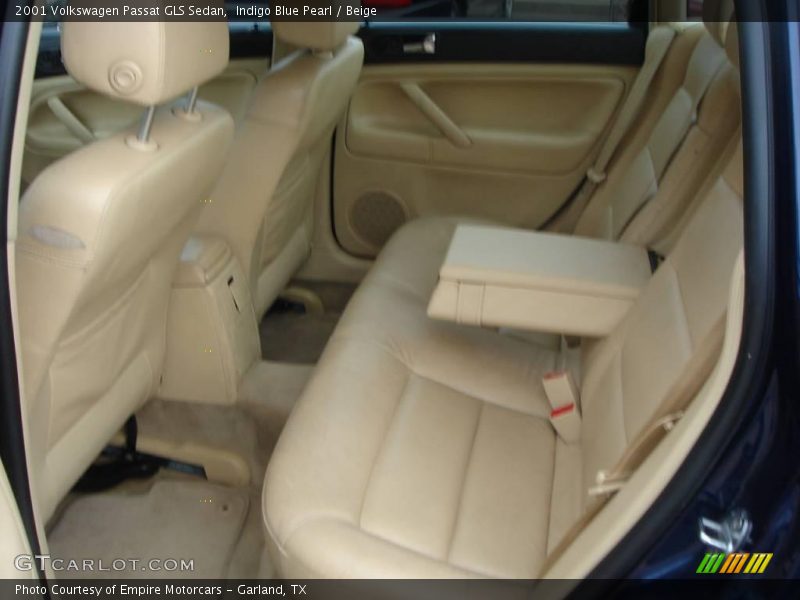 Indigo Blue Pearl / Beige 2001 Volkswagen Passat GLS Sedan
