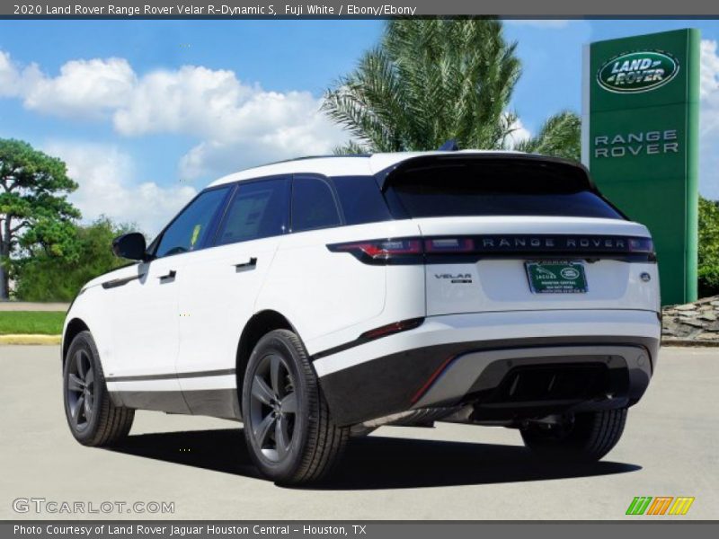 Fuji White / Ebony/Ebony 2020 Land Rover Range Rover Velar R-Dynamic S