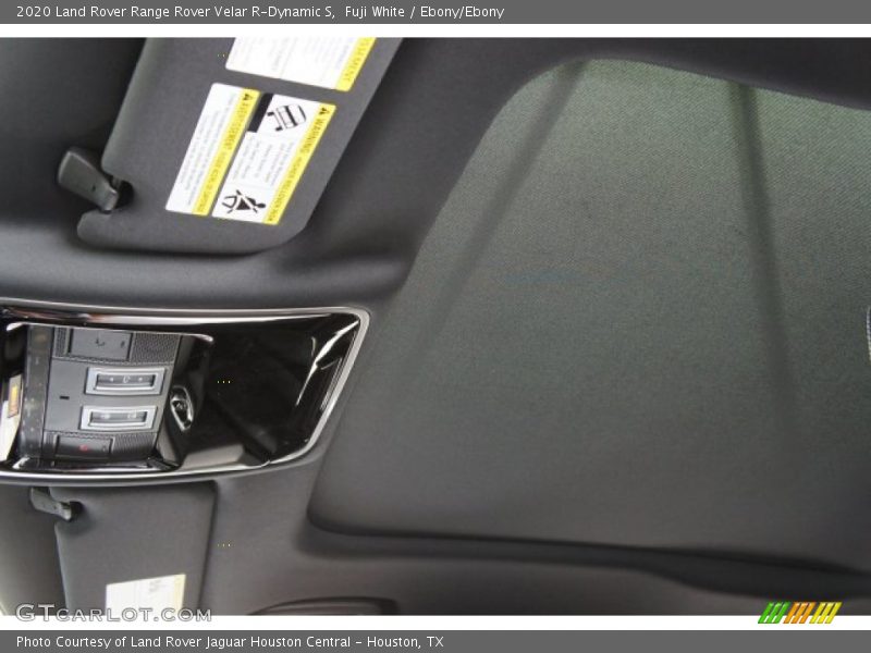 Fuji White / Ebony/Ebony 2020 Land Rover Range Rover Velar R-Dynamic S
