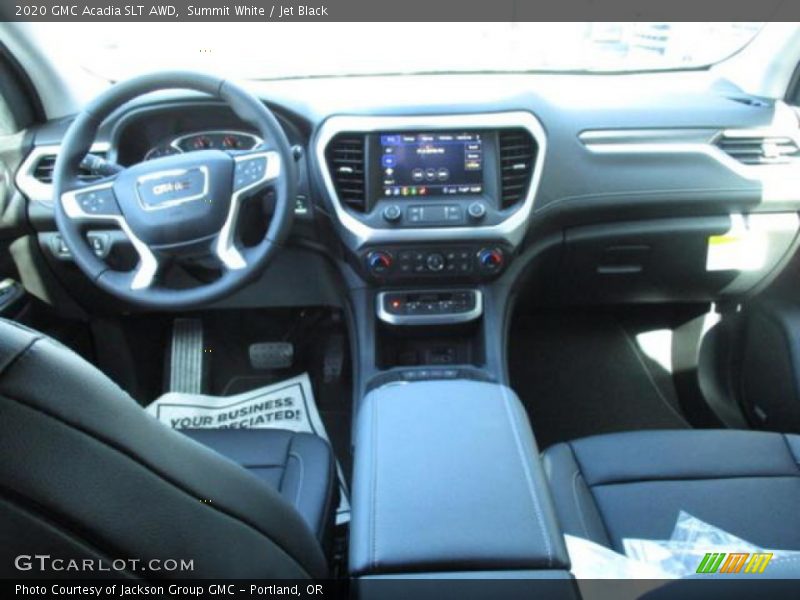 Summit White / Jet Black 2020 GMC Acadia SLT AWD