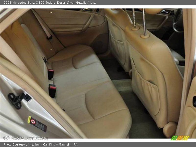 Desert Silver Metallic / Java 2003 Mercedes-Benz C 320 Sedan