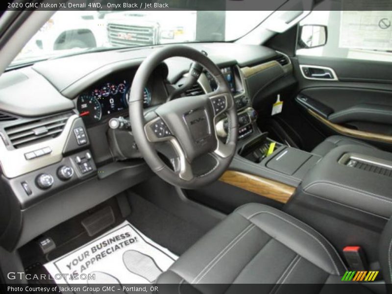  2020 Yukon XL Denali 4WD Jet Black Interior