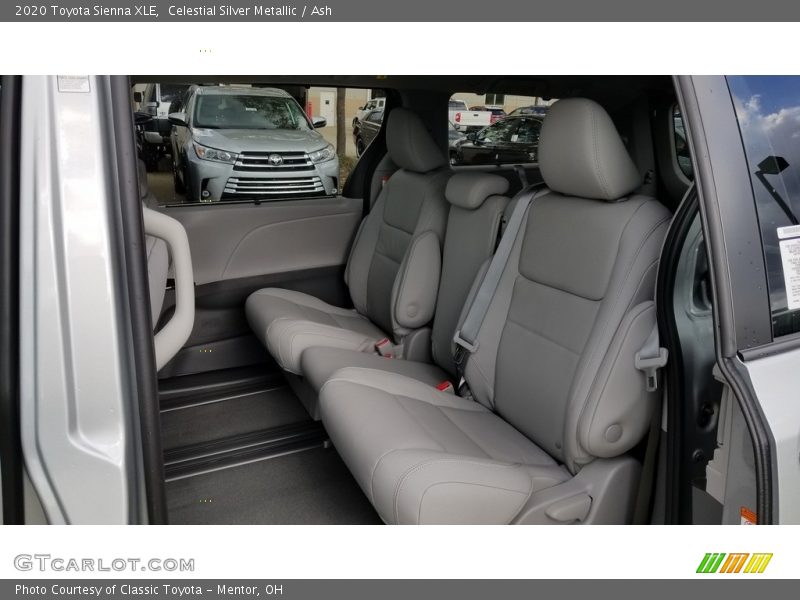 Rear Seat of 2020 Sienna XLE