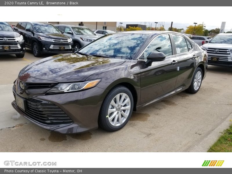 Brownstone / Black 2020 Toyota Camry LE
