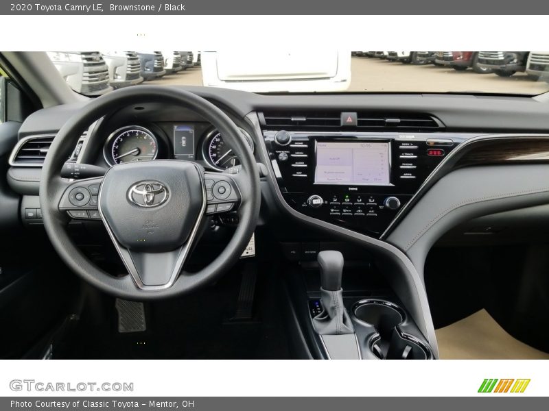 Brownstone / Black 2020 Toyota Camry LE