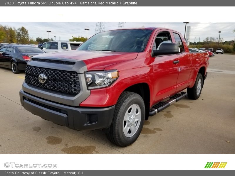 Barcelona Red Metallic / Graphite 2020 Toyota Tundra SR5 Double Cab 4x4
