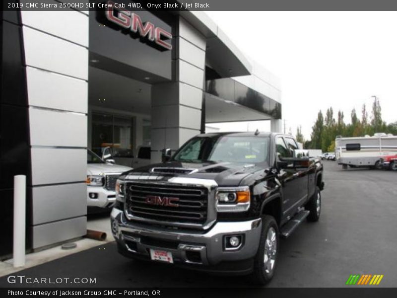 Onyx Black / Jet Black 2019 GMC Sierra 2500HD SLT Crew Cab 4WD