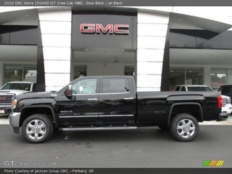 Onyx Black / Jet Black 2019 GMC Sierra 2500HD SLT Crew Cab 4WD