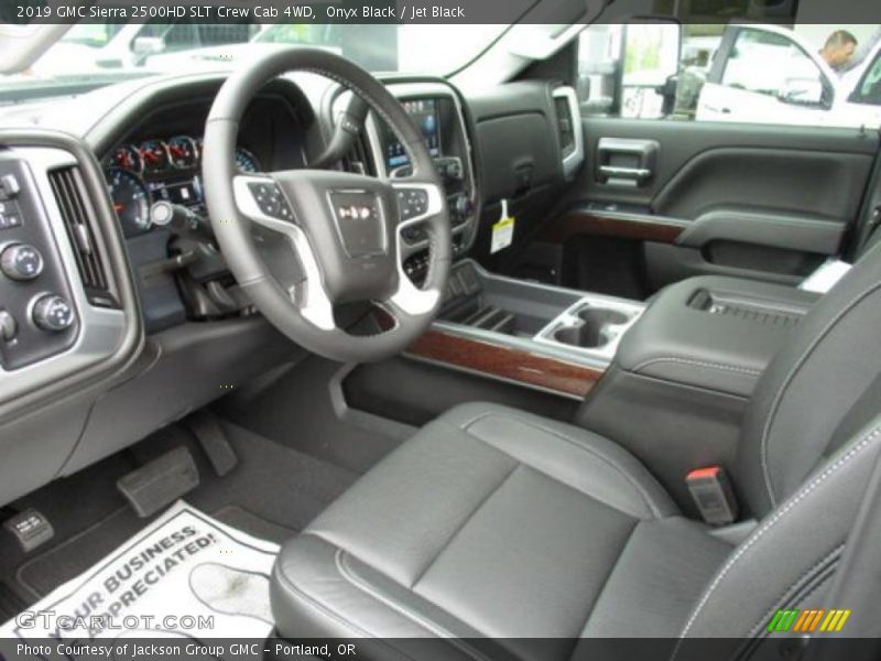 Onyx Black / Jet Black 2019 GMC Sierra 2500HD SLT Crew Cab 4WD