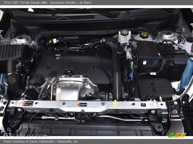 Quicksilver Metallic / Jet Black 2019 GMC Terrain Denali AWD